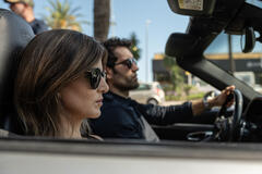 Clara Lago come Ana, Tamar Novas come Daniel in Gangs of Galicia 1x03