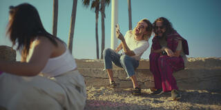 Tom e Bill Kaulitz sul set di Kaulitz & Kaulitz