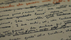 La Storia il romanzo dello scandalo - Manoscritto