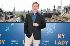 Rob Brydon al London photocall per My Lady Jane
