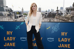 Gemma Burgess al London photocall per My Lady Jane