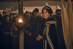 Lara Wolf in Those About To Die - Immagine dal set