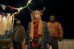 Adeel Akhtar, Christian Convery, Nonso Anozie in Sweet Tooth 3x04