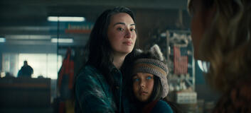 Cara Gee, Ayazhan Dalabayeva in Sweet Tooth 3x01