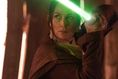 Jedi Master Indara (Carrie-Anne Moss) in The Acolyte