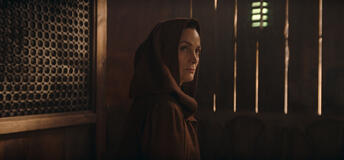 Jedi Master Indara (Carrie-Anne Moss) in The Acolyte