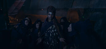 (Centro): Mother Aniseya (Jodie Turner-Smith) in The Acolyte