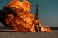 Una scena da Landman 1x01