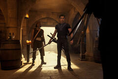 Jacob Romero Gibson, Mackenyu Arata in One Piece - Stagione 1