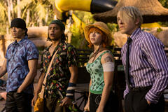 Mackenyu Arata, Jacob Romero Gibson, Emily Rudd, Taz Skylar in One Piece - Stagione 1