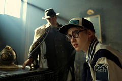 Armand Aucamp come Bogard, Morgan Davies come Koby in One Piece - Stagione 1