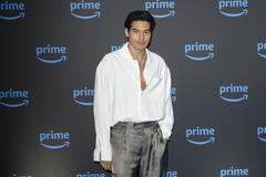 Cristiano Caccamo al Photocall di Prime Video Presents Italia 2024 il 15 luglio 2024 in Roma per Sono Lillo - Stagione 2