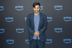 Il regista Eros Puglielli al Photocall di Prime Video Presents Italia 2024 il 15 luglio 2024 in Roma per Sono Lillo - Stagione 2