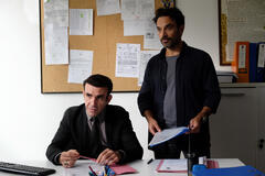 Mehmet Yilmaz Ak (Pars Seçkin), Ugur Aslan (Eren Duman) in Segreti di Famiglia 1x12