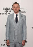Simon Pegg alla Premiere Mondiale di The Boys al Tribeca Film Festival 2019 in New York, NY