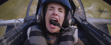 Rex (Emma Roberts) in Space Cadet