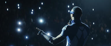 Jessie T. Usher (A-Train) in The Boys 4x05