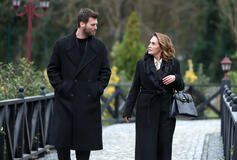 Kivanç Tatlitug (Aslan), Nur Sürer (Hülya) in The Family (Aile) 1x03 (versione italiana)