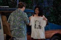 (S-D) Max Donovan come Nate, Sam Morelos come Nikki in That '90s Show