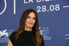 Valentina Cervi al Photocall di Leopardi - Il Poeta dell'Infinito a Venezia 81 il 29 agosto 2024