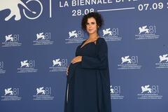 La produttrice Alessandra Orofino al Photocall di Apocalypse in the Tropics di Petra Costa a Venezia 81 il 29 agosto 2024