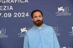 Pablo Larraín al Photocall di Maria di Pablo Larraín a Venezia 81 il 29 agosto 2024