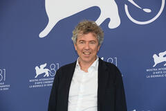 Il regista Andres Veiel al Photocall di Riefenstahl a Venezia 81 il 29 agosto 2024