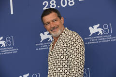 Antonio Banderas al Photocall di Babygirl di Halina Reijn a Venezia 81 il 29 agosto 2024