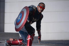 Anthony Mackie come Sam Wilson/Captain America in Captain America: Brave New World