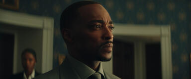 Anthony Mackie come Sam Wilson/Captain America in Captain America: Brave New World