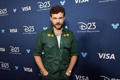 Alden Ehrenreich al Disney Entertainment Showcase del D23 il 9 agosto 2024