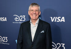 Rick Riordan al Disney Entertainment Showcase del D23 il 9 agosto 2024