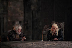 Sir Simon Russell Beale, Matt Smith in House of the Dragon 2x04