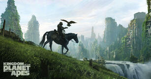 Kingdom of the Planet of the Apes - Poster wide