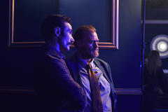 Marco Palvetti e Stefano Fresi in Kostas 1x02