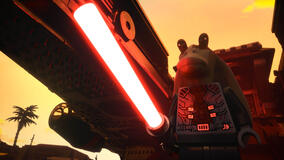 Darth Jar Jar e the Dark Falcon in scena da LEGO Star Wars Rebuild the Galaxy 1x02