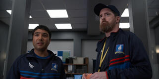 Nick Mohammed e Brendan Hunt in Ted Lasso 1x03