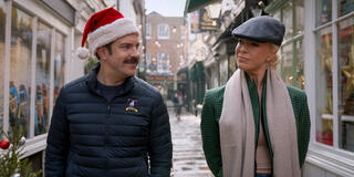 Jason Sudeikis e Hannah Waddingham in Ted Lasso 2x04
