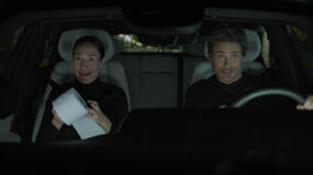 (S-D) Sian Clifford come Anna, Rob Lowe come Ellis in Unstable 1x04