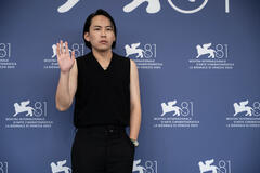 L'attore Wu Chien-Ho al photocall di Broken Rage di Takeshi Kitano a Venezia 81 il 6 settembre 2024