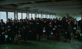 The brutalist di Brady Corbet - Immagine dal set