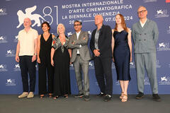 Delegazione del film 2073 di Asif Kapadia a Venezia 81 il 3 settembre 2024