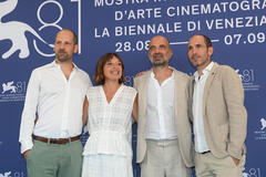 Delegazione del film Bestiari, erbari, lapidari di Massimo d'Anolfi, Martina Parenti a Venezia 81 il 3 settembre 2024
