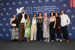 Delegazione del film Familiar Touch di Sarah Friedland a Venezia 81 il 3 settembre 2024