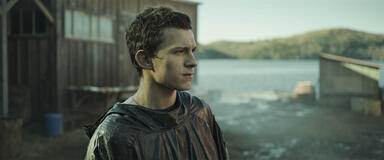 Tom Holland in Chaos Walking - Immagine dal set