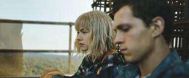 Daisy Ridley e Tom Holland in Chaos Walking - Immagine dal set