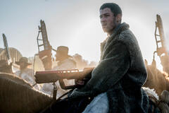 Nick Jonas sul set di Chaos Walking