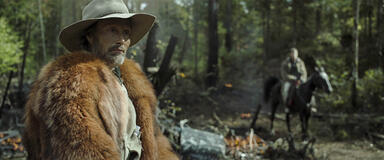 Mads Mikkelsen come Mayor Prentiss in Chaos Walking