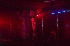 Foto dal set del film Diva Futura di Giulia Louise Steigerwalt