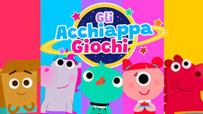 Gli Acchiappagiochi - Poster orizzontale